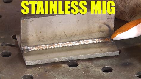 can weld stainless steel to sheet metal|welding stainless with arc welder.